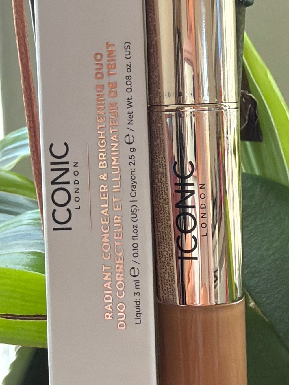 ICONIC London Radiant Concealer & Brightening Duo - Rose Gold & Tan